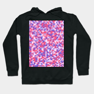 pixel colorful pattern design Hoodie